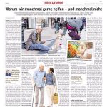 Westdeutsche Allgemeine Zeitung WAZ - Karen Hartig als Expertin zum Thema Hilfsbereitschaft