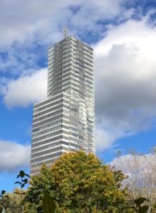 Der Kölnturm im Mediapark Köln - Mit Wingwave Coaching die Angst vorm Aufzug auflösen